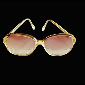 Anthony Martin Vintage Glasses Frame Loraine Col.06 Light Amber